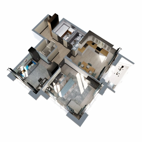 Купить квартиру в новостройках в ЖК "Чайковский" в Коврове. Вариант № 146291, 6, площадь -  квм, цена 5607144 рублей