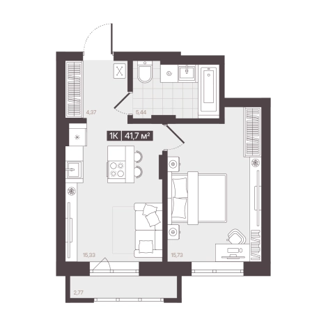 Купить квартиру в новостройках в Кемерове. Вариант № 170704, 0, площадь -  квм, цена 6992200 рублей