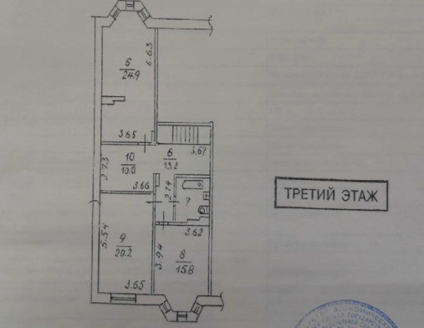 Купить четырехкомнатную квартиру в Вологде. Вариант № 24363, 14, площадь -  квм, цена 11700000 рублей