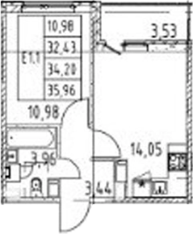 Купить двухкомнатную квартиру в новостройках в ЖК Полис ЛАВрики в Мурине. Вариант № 7267719, 0, площадь -  квм, цена 6189888 рублей