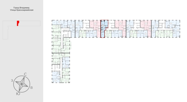 Купить двухкомнатную квартиру в новостройках в Владимирской области. Вариант № 9561815, 1, площадь -  квм, цена 8375000 рублей