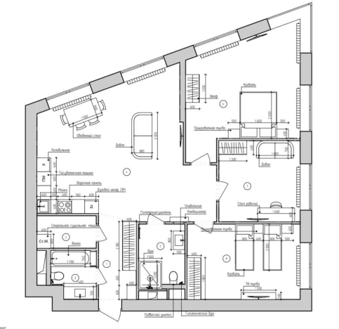 Купить многокомнатную квартиру в районе Филёвский Парк в Москве. Вариант № 59926, 12, площадь -  квм, цена 59988888 рублей
