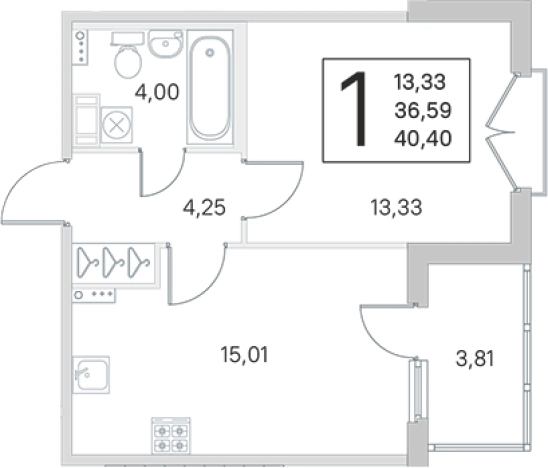 Купить двухкомнатную квартиру в новостройках у метро Проспект Ветеранов в Санкт-Петербурге. Вариант № 6866334, 0, площадь -  квм, цена 8884052 рублей