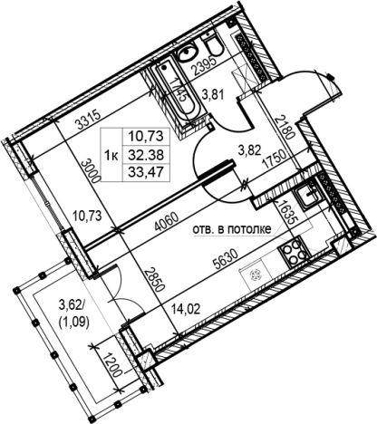 Купить однокомнатную квартиру в ЖК Neva Residence в Санкт-Петербурге. Вариант № 70040, 0, площадь -  квм, цена 20964400 рублей