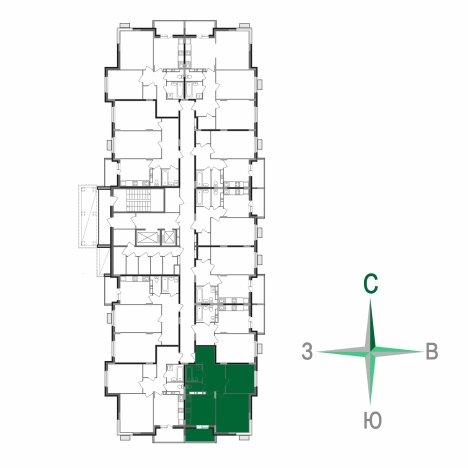 Купить квартиру в новостройках в ЖК Маршал в Коврове. Вариант № 2731688, 4, площадь -  квм, цена 6097560 рублей
