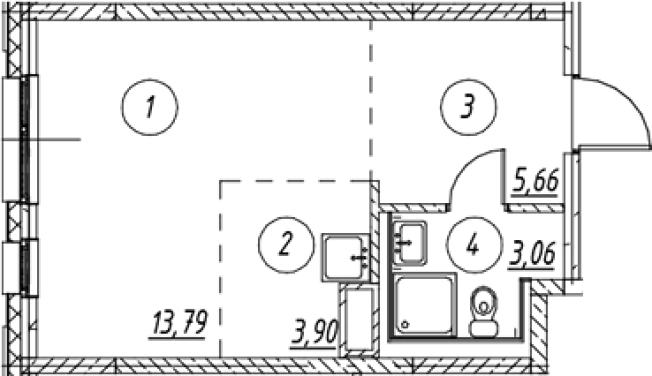 Купить квартиру в новостройках в ЖК Новые Лаврики в Мурине. Вариант № 7253314, 0, площадь -  квм, цена 5167222 рублей
