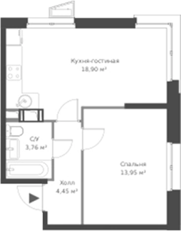 Купить квартиру в ЖК Veren Nort Сертолово в Сертолове. Вариант № 6057343, 0, площадь -  квм, цена 6552460 рублей