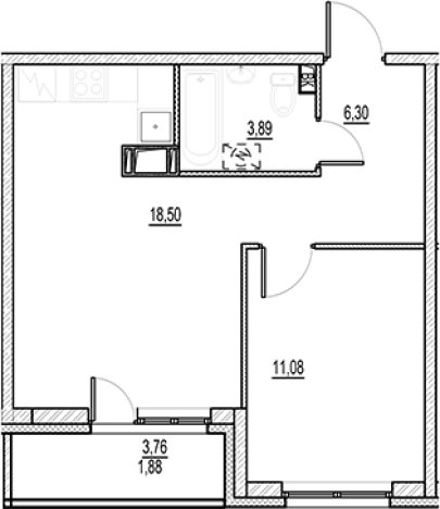 Купить квартиру в новостройках у метро Звёздная в Санкт-Петербурге. Вариант № 6253170, 0, площадь -  квм, цена 7252000 рублей