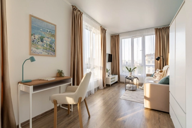 Купить однокомнатную квартиру в районе Невский в Санкт-Петербурге. Вариант № 59434, 5, площадь -  квм, цена 8299000 рублей