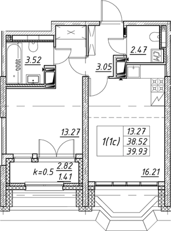 Купить двухкомнатную квартиру в новостройках в ЖК Цивилизация на Неве в Санкт-Петербурге. Вариант № 7850223, 0, площадь -  квм, цена 12979965 рублей