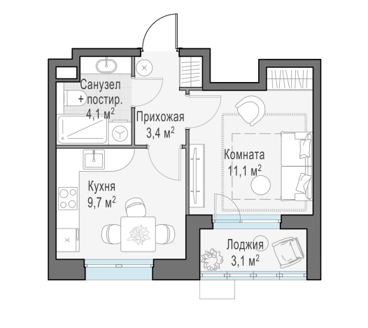 Купить квартиру в ЖК Новое Пушкино в Пушкине. Вариант № 165819, 0, площадь -  квм, цена 7020000 рублей