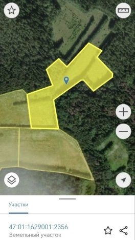 Купить земельный участок на улице Южный склон в Ленинградской области. Вариант № 6255740, 17, площадь -  квм, цена 2750000 рублей