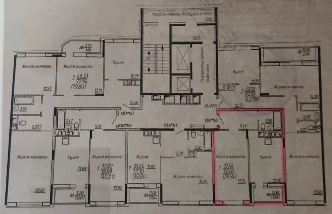 Купить квартиру в ЖК Московский в Владимире. Вариант № 7810926, 1, площадь -  квм, цена 4800000 рублей