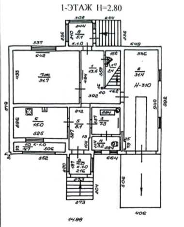 Купить дом в Калининграде. Вариант № 9840322, 12, площадь -  квм, цена 38000000 рублей
