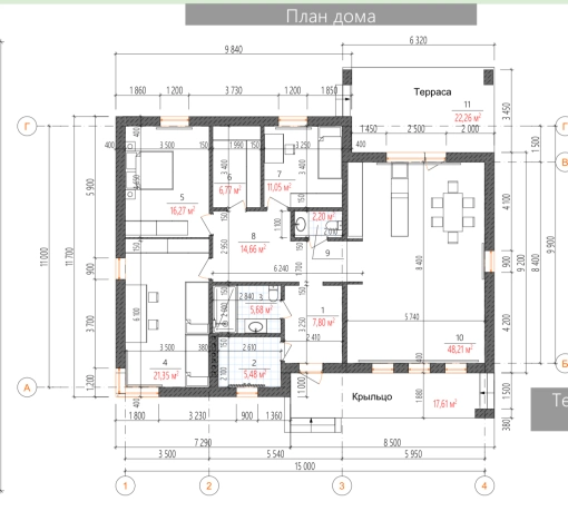Купить дом в Белгородской области. Вариант № 9157990, 14, площадь -  квм, цена 3299000 рублей