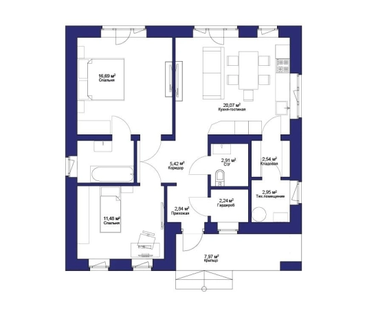 Купить дом в Нижегородской области. Вариант № 9502189, 4, площадь -  квм, цена 6000000 рублей