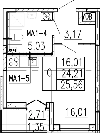 Купить квартиру в ЖК Высота в Ленинградской области. Вариант № 9095486, 0, площадь - квм, цена 3879000 рублей