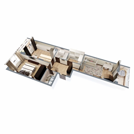 Купить квартиру в новостройках в Коврове. Вариант № 9335250, 4, площадь -  квм, цена 7038000 рублей