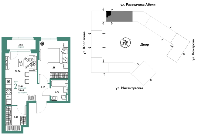 Купить квартиру на вторичке на улице Инессы Арманд в Пушкине. Вариант № 10493396, 0, площадь -  квм, цена 17800000 рублей