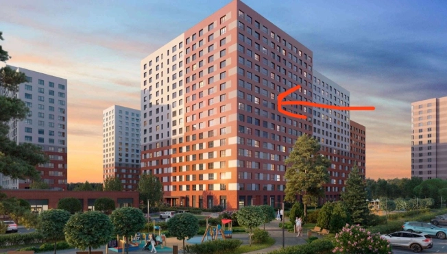 Купить однокомнатную квартиру в новостройках на улице Проектируемый проезд № 6415 в Москве. Вариант № 46704, 5, площадь - квм, цена 8500000 рублей