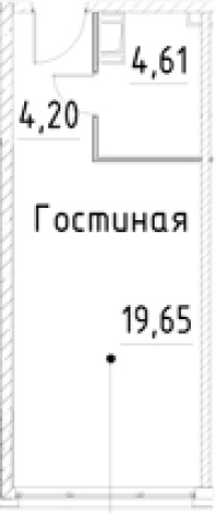 Купить Студию в новостройках в ЖК Про.Молодость в Санкт-Петербурге. Вариант № 7596265, 0, площадь -  квм, цена 5844860 рублей