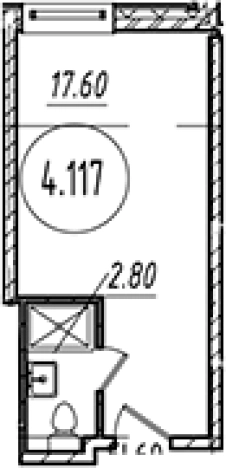 Купить Студию в ЖК Well в Санкт-Петербурге. Вариант № 8994784, 0, площадь -  квм, цена 8500000 рублей