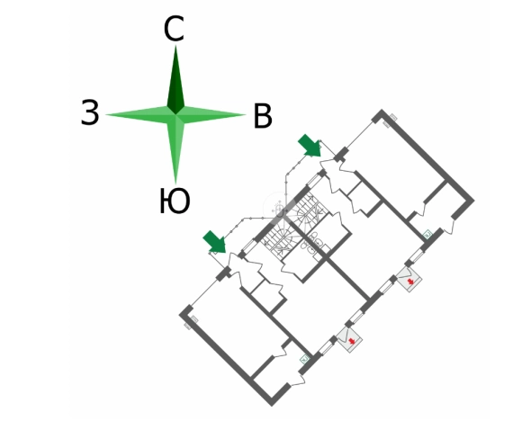 Купить трехкомнатную квартиру в новостройках в Владимирской области. Вариант № 7672746, 1, площадь -  квм, цена 16790000 рублей