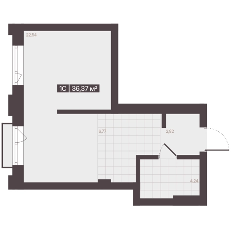 Купить квартиру в новостройках в Кемерове. Вариант № 170684, 1, площадь -  квм, цена 6296157 рублей