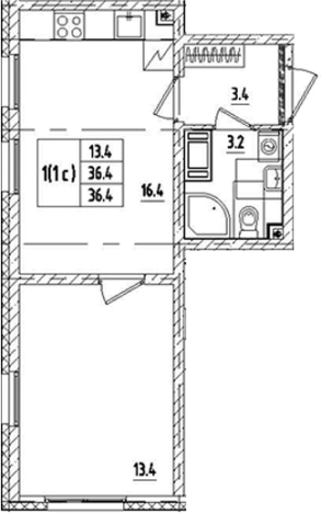 Купить двухкомнатную квартиру в новостройках в ЖК Октябрьская набережная в Санкт-Петербурге. Вариант № 9206175, 0, площадь - квм, цена 9365501 рублей