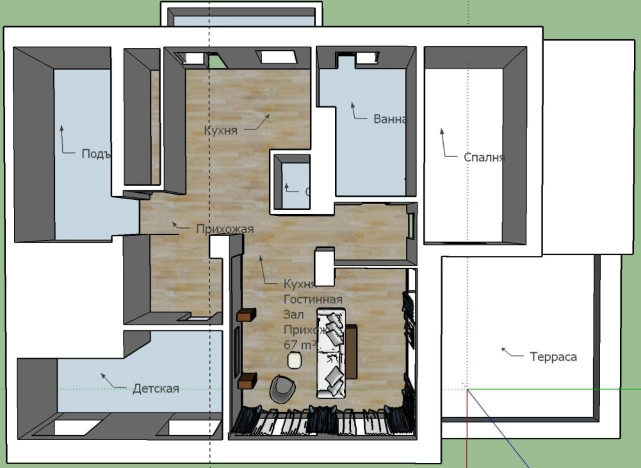 Купить трехкомнатную квартиру на улице Полевая в Нижегородской области. Вариант № 58553, 20, площадь -  квм, цена 35000000 рублей
