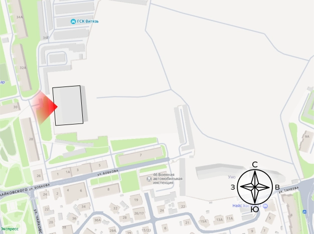 . Вариант № 543837, 2, площадь - 41.18 квм, цена 7412400 рублей