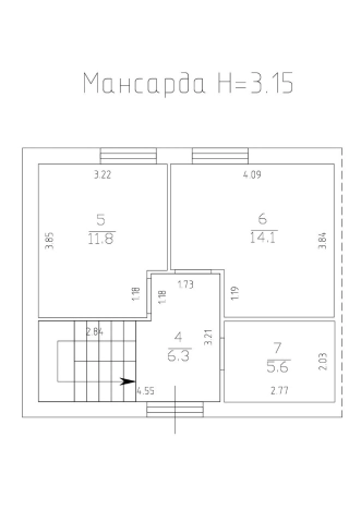 Купить таунхаус в Калининграде. Вариант № 3127351, 30, площадь -  квм, цена 7990000 рублей