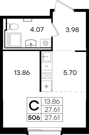 Купить квартиру в ЖК GloraX Новинки в Нижегородской области. Вариант № 137552, 0, площадь -  квм, цена 3929999 рублей