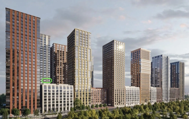 Купить квартиру на улице Волгоградский проспект в Москве. Вариант № 58143, 3, площадь -  квм, цена 24000000.0000 рублей