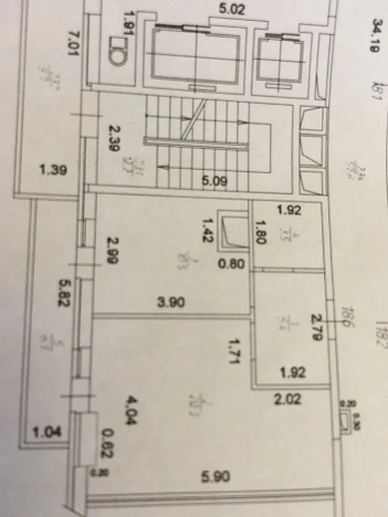 . Вариант № 3741803, 9, площадь - 39.7 квм, цена 5100000 рублей