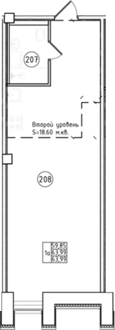 Купить квартиру в новостройках на улице Ивана Фомина в Санкт-Петербурге. Вариант № 6230359, 0, площадь -  квм, цена 12640000 рублей