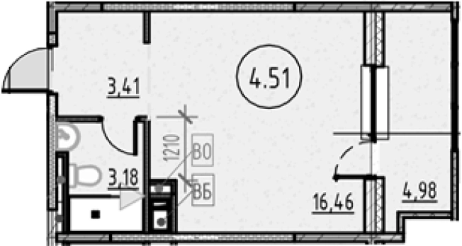 Купить квартиру в новостройках в районе Невский в Санкт-Петербурге. Вариант № 4162910, 0, площадь - квм, цена 6300436 рублей