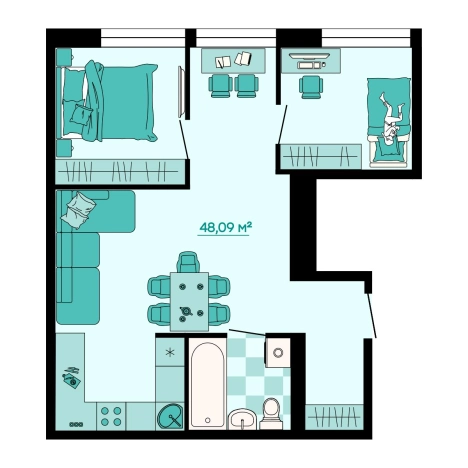 Купить трехкомнатную квартиру на улице Портовая в Артёме. Вариант № 10403679, 0, площадь -  квм, цена 6876870 рублей