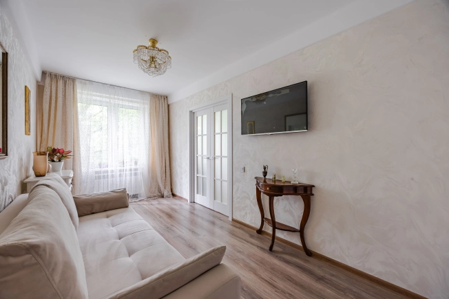 Купить трехкомнатную квартиру в районе Московский в Санкт-Петербурге. Вариант № 55191, 6, площадь -  квм, цена 16800000 рублей