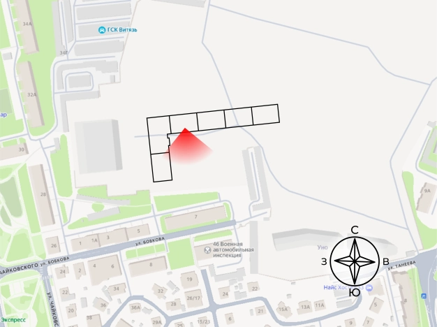 . Вариант № 9563241, 0, площадь - 33.9 квм, цена 7119000 рублей