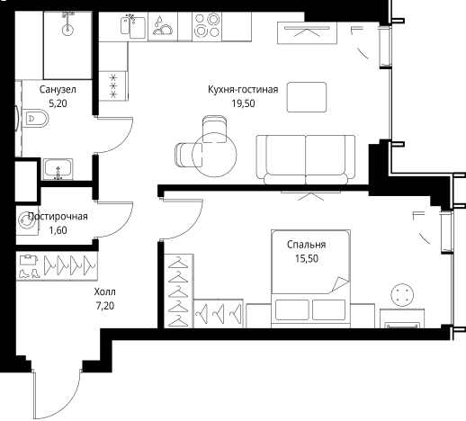 Купить однокомнатную квартиру в новостройках в ЖК VEER в Москве. Вариант № 10380865, 0, площадь -  квм, цена 28812000 рублей