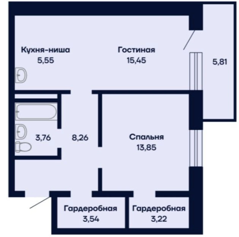 Купить квартиру в новостройках в районе Октябрьский в Улан-Удэ. Вариант № 159408, 0, площадь -  квм, цена 6367550 рублей