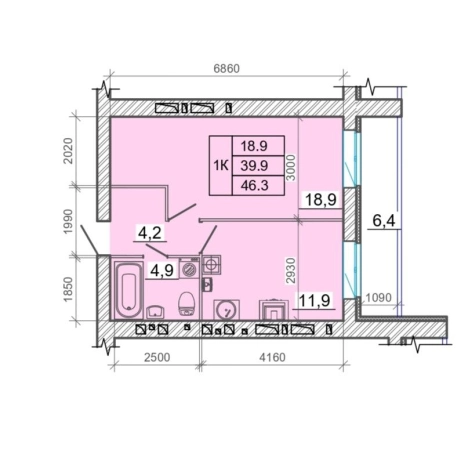 Купить квартиру в новостройках в Иванове. Вариант № 1165998, 0, площадь -  квм, цена 7778400 рублей
