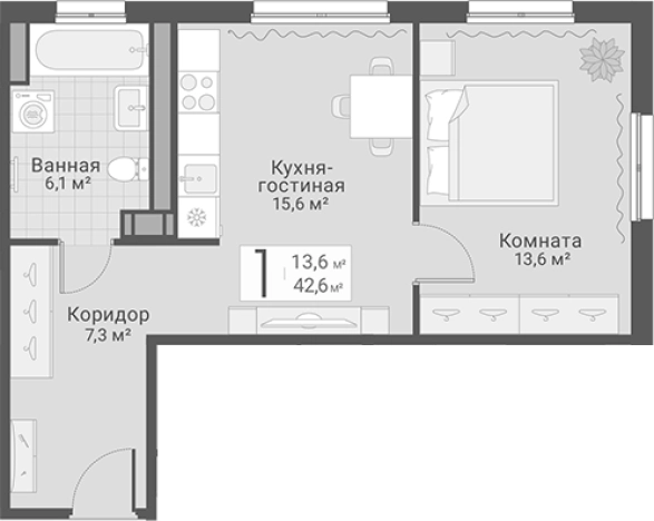 Купить двухкомнатную квартиру в новостройках в ЖК Руднева, 15 в Санкт-Петербурге. Вариант № 7603738, 0, площадь -  квм, цена 11450000 рублей