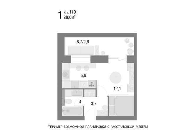Купить квартиру в новостройках в Вологодской области. Вариант № 126343, 0, площадь -  квм, цена 3374800 рублей