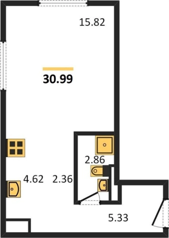 Купить квартиру в новостройках в районе Дзержинский в Новосибирске. Вариант № 9881174, 0, площадь -  квм, цена 5550000 рублей