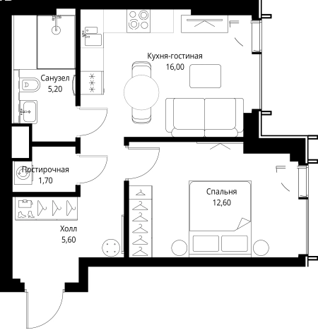 Купить однокомнатную квартиру в новостройках в ЖК VEER в Москве. Вариант № 10380953, 0, площадь -  квм, цена 26468400 рублей