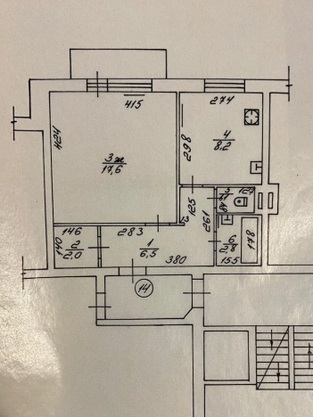 Купить однокомнатную квартиру на улице Олега Кошевого в Калининграде. Вариант № 1225652, 8, площадь -  квм, цена 4500000 рублей