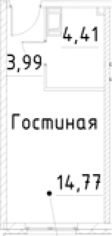 Купить Студию в новостройках в ЖК Про.Молодость в Санкт-Петербурге. Вариант № 9327392, 0, площадь -  квм, цена 5029561 рублей