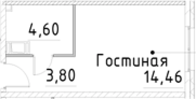 Купить Студию в новостройках в ЖК Про.Молодость в Санкт-Петербурге. Вариант № 7596824, 0, площадь -  квм, цена 5020562 рублей